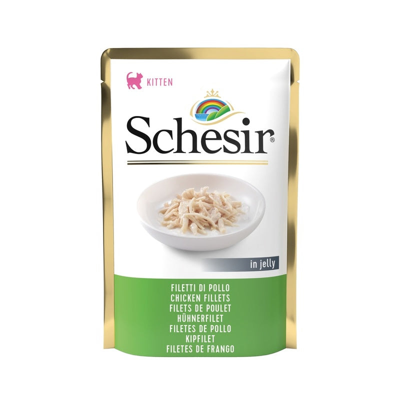 kitten pouch filets de pollo 85gr