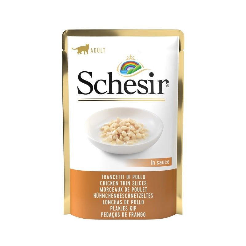 gato pouch tiras de pollo en salsa 85gr