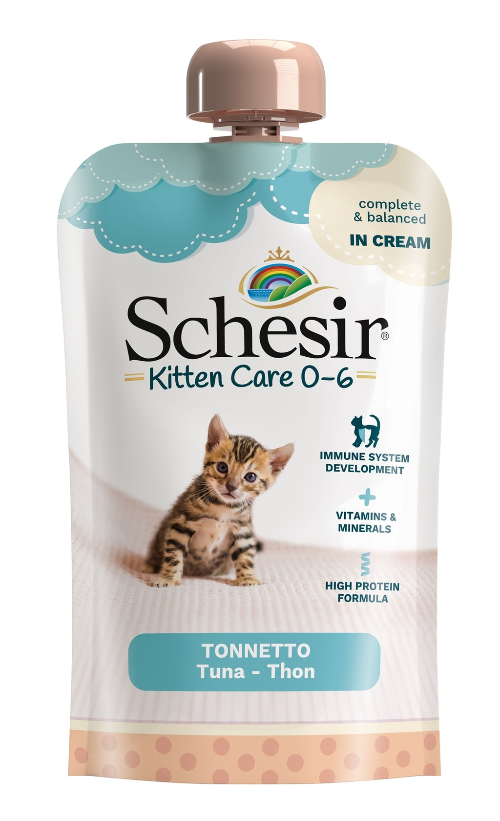 kitten crema atún pouch 150gr Imagen principal del producto