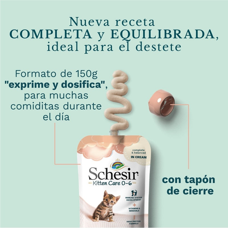 kitten crema atún pouch 150gr
