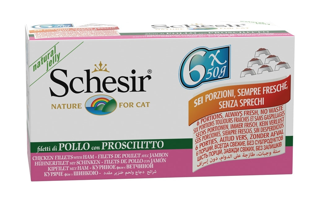gat filets de pollastre amb jamón llaunes 6x50 g multi