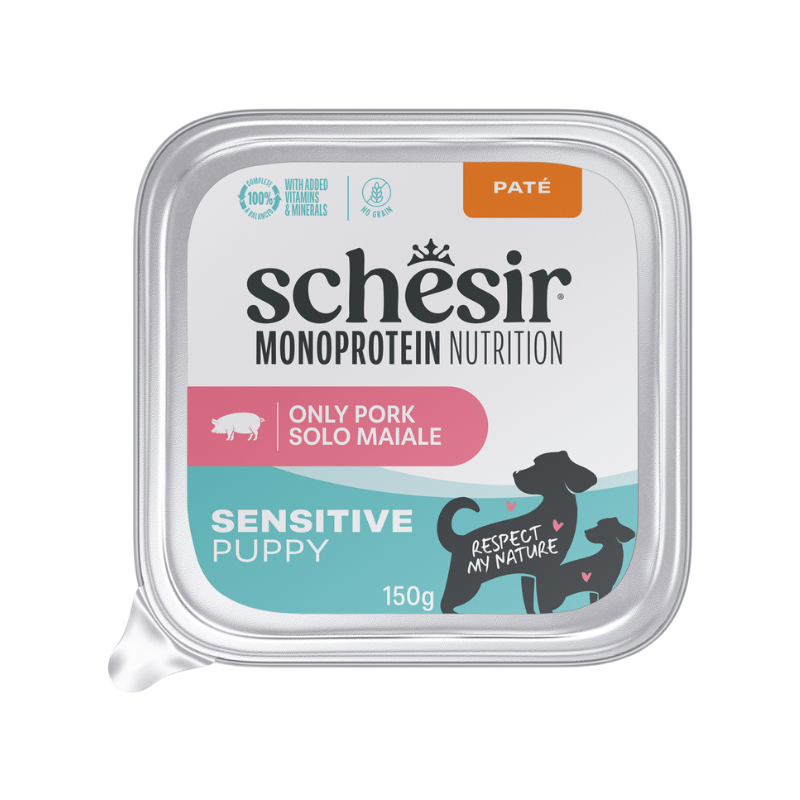 Schesir Monoprotein Nutrition Puppy Cerdo Imagen principal del producto