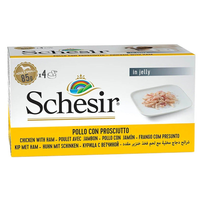 perro pollo y jamón caja 4x85gr Imatge principal del producte