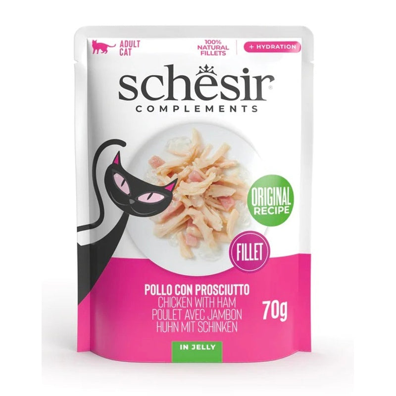 gat pouch filets pollestre i jamón 70 g Imatge principal del producte