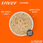 gato senior Silver GF filetes de pollo lata de 70g