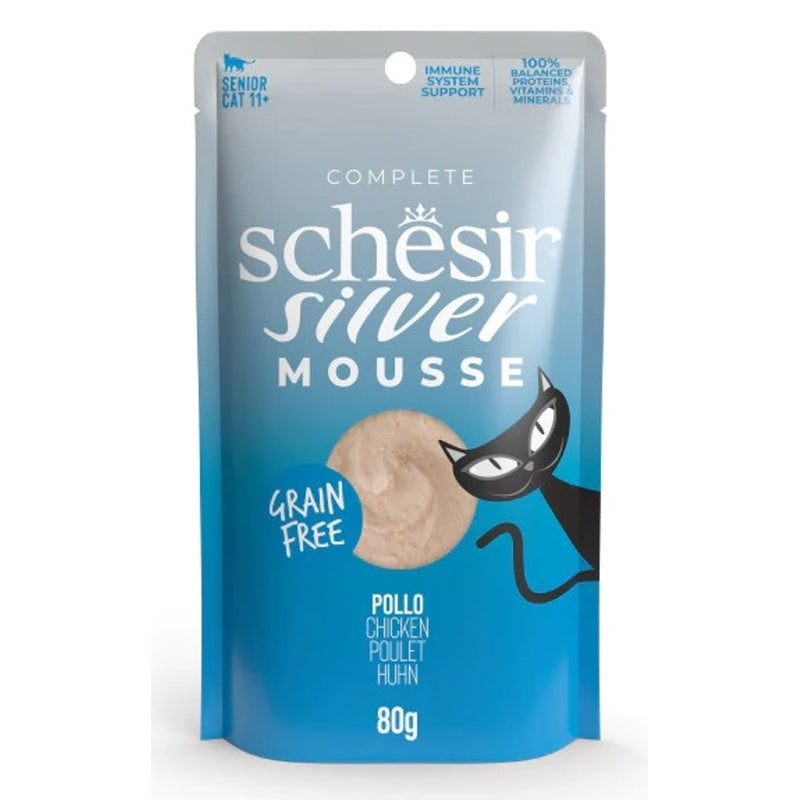 gato senior Silver GF mousse de pollo sobre de 80g