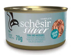 gat sènior Silver GF tonyina amb verat llauna de 70 g