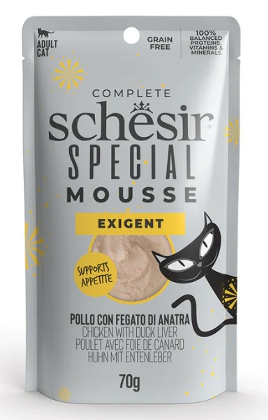 gat Special GF Exigent pollastre e fetge d'ànec 70 g