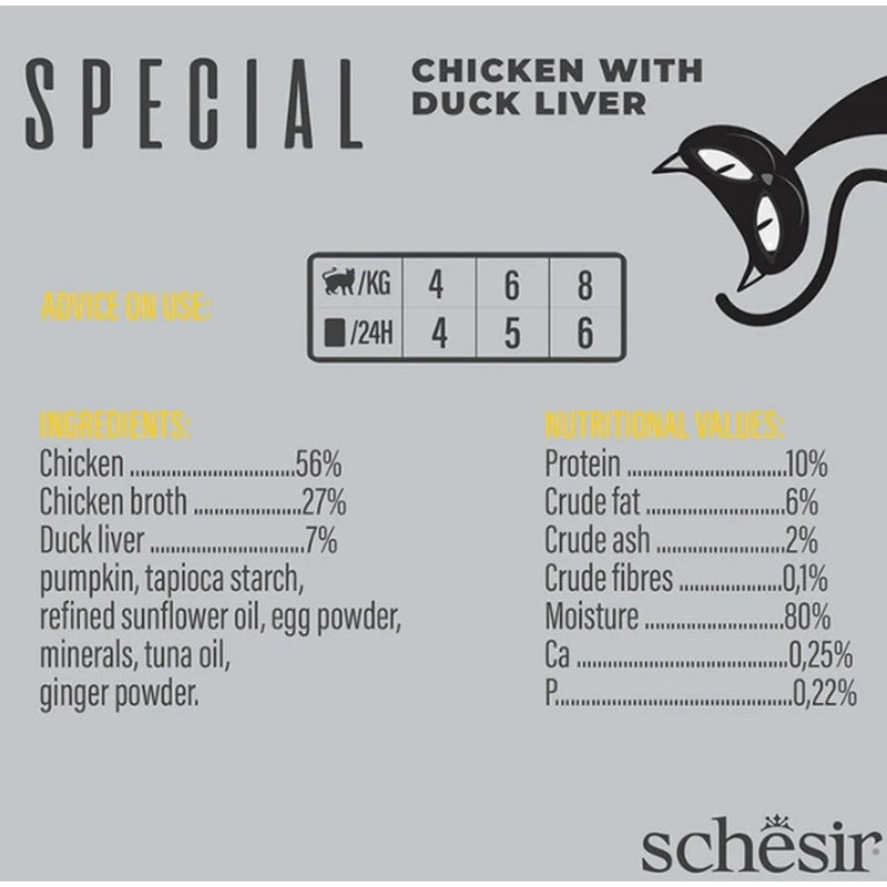 gat Special GF Exigent pollestre e fetge d'ànec 70 g