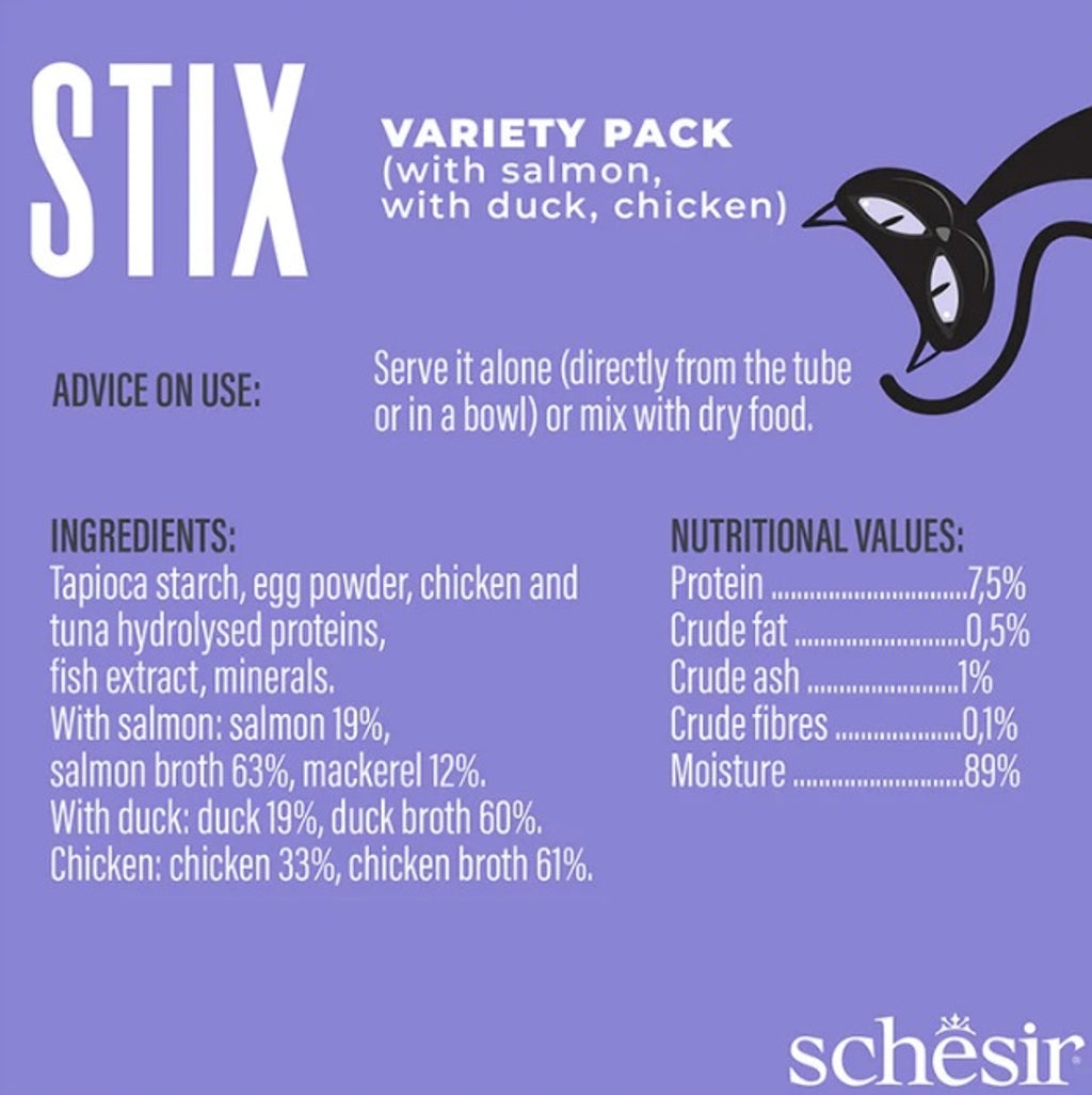 gato stix snacks grain free cremosos surtido varia