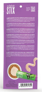 gato stix snacks grain free cremosos de pato 6x15g
