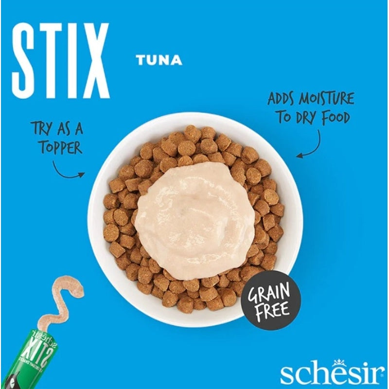 gato stix snacks grain free cremosos de atún 6x15g