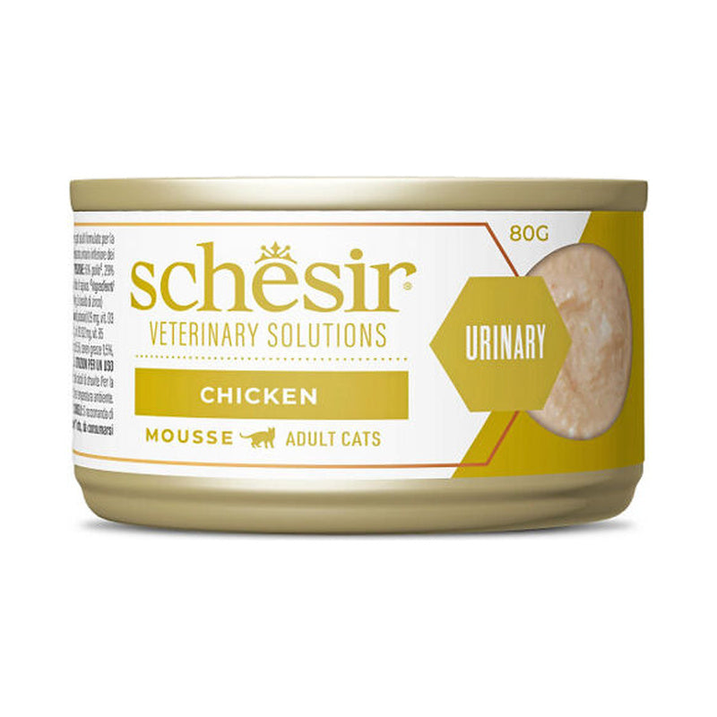 Schesir Veterinary Solutions Urinary mousse de pollo, lata de 80 g Imatge principal del producte
