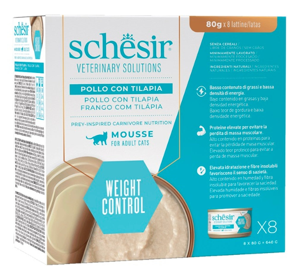 weight mousse pollo 80gr