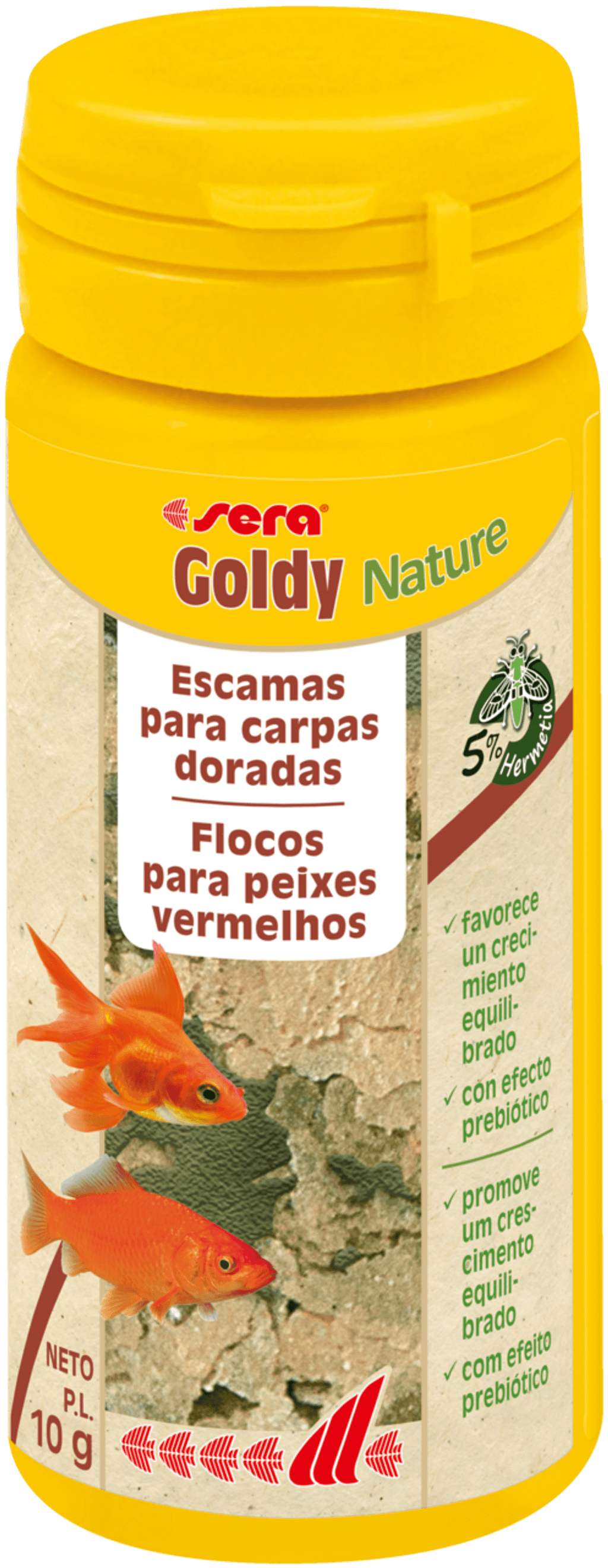Goldy nature flakes
