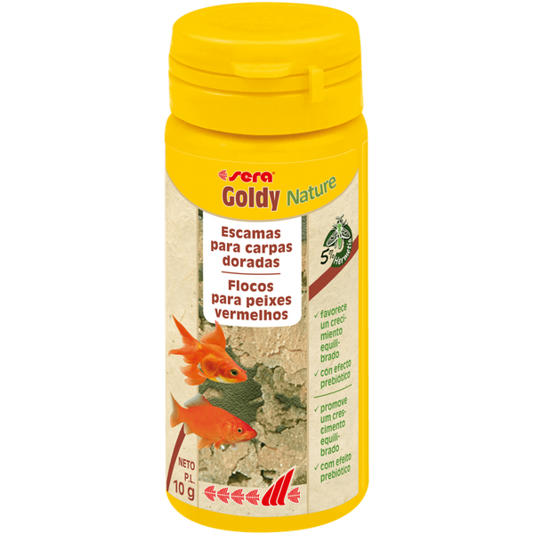 Goldy nature flakes