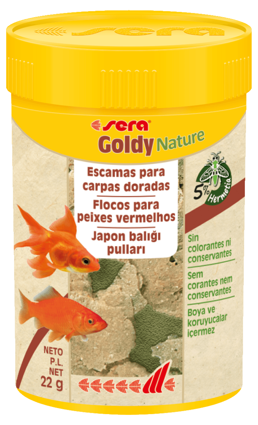 Goldy nature flakes 100ml - 22gr