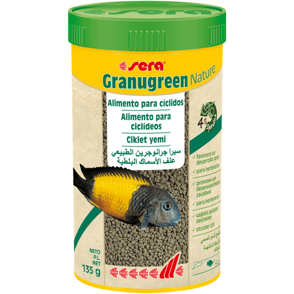 ciclids malawi granugreen nael teure 250 ml - 135 g