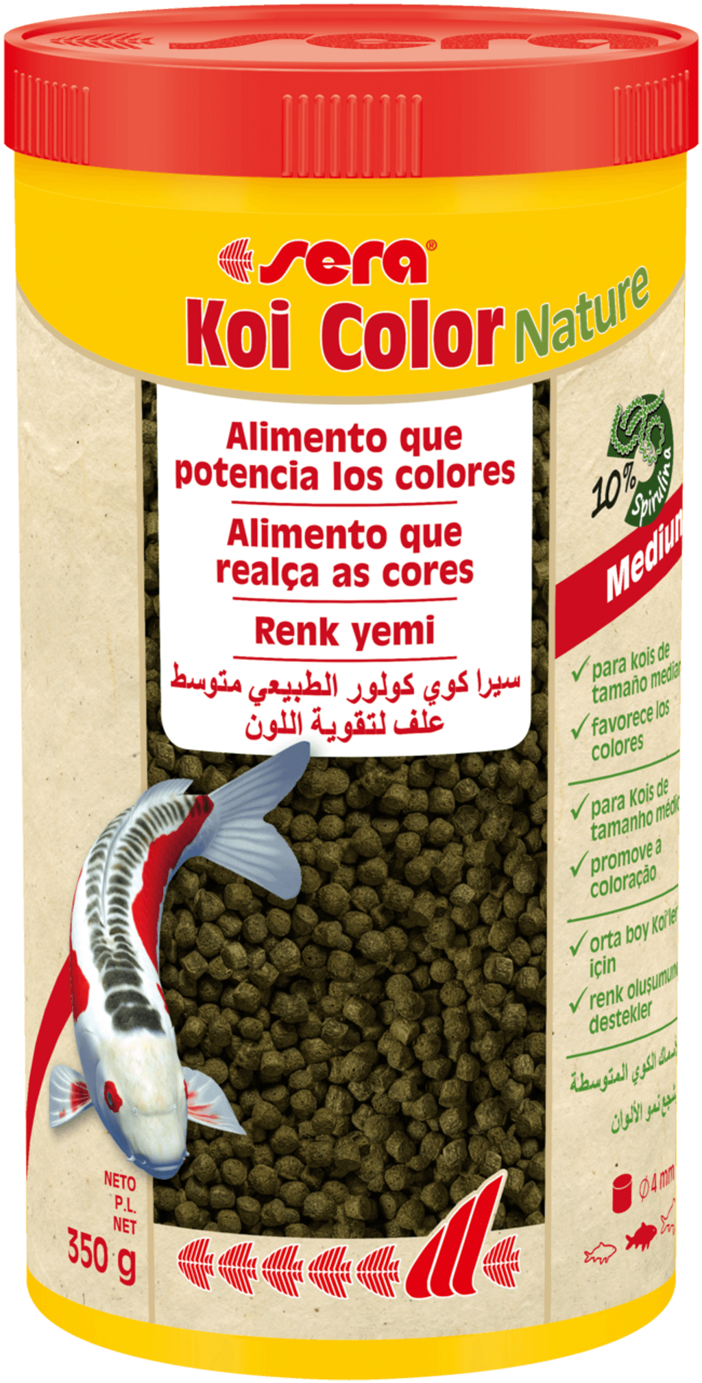 Koi color nature medium 1000 ml - 350 g