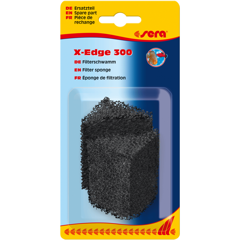 esponja filtrado negra  X-EDGE
