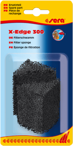 esponja filtrado negra  X-EDGE