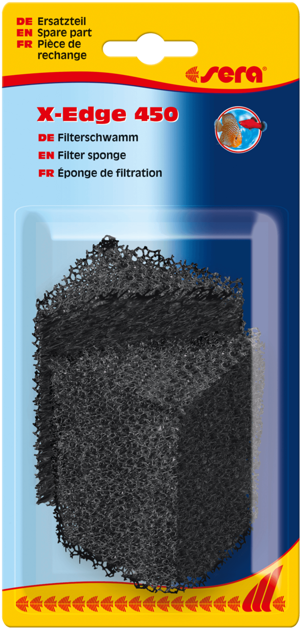 esponja filtrado negra  X-EDGE 450