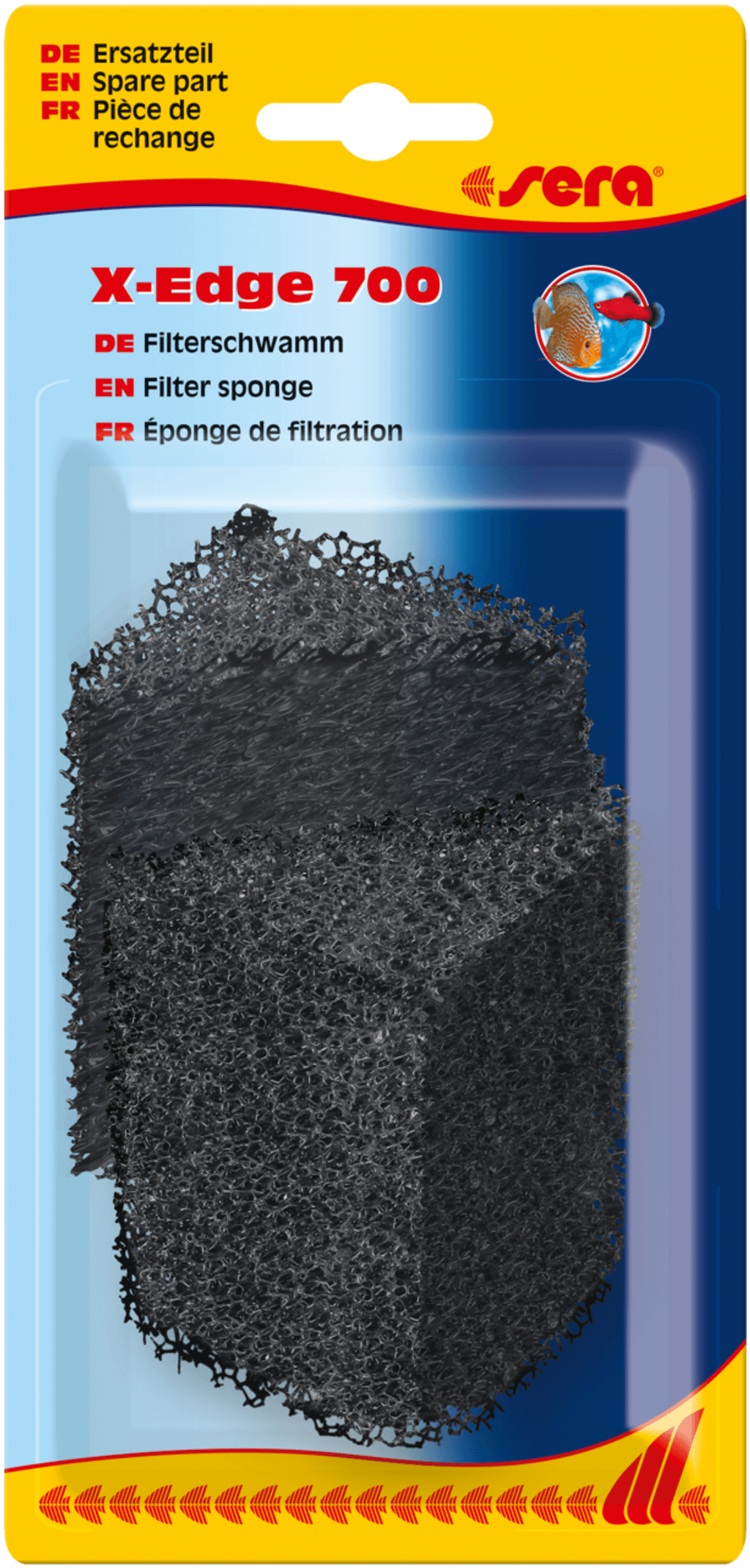 esponja filtrado negra  X-EDGE 700