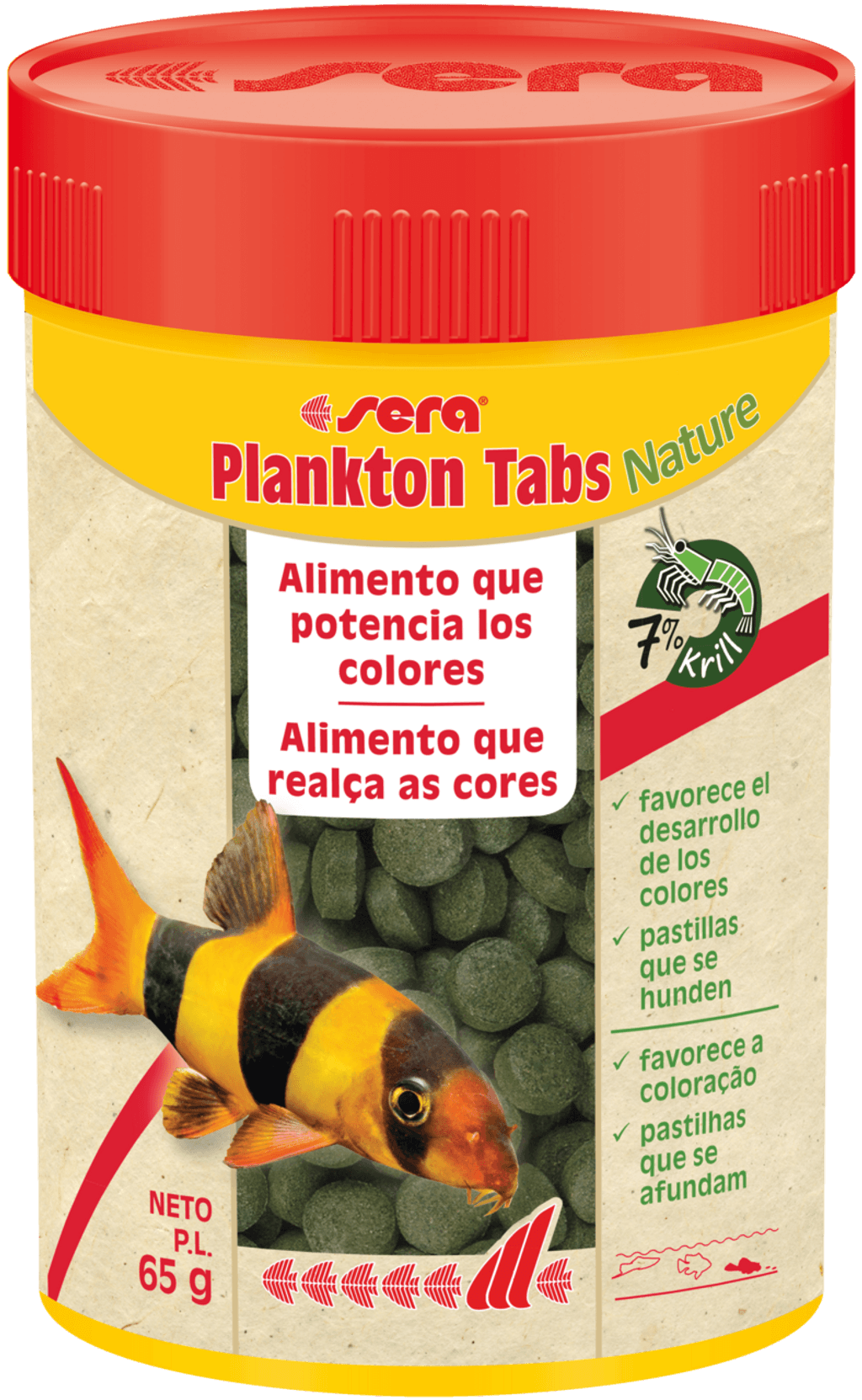 Plankton tabs nature 100ml - 65gr