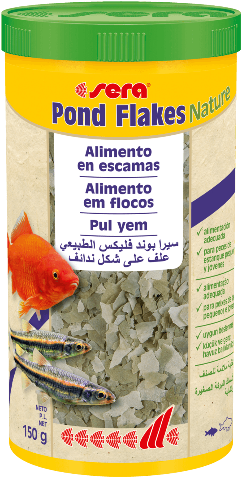 Estanque pond flakes nature Imagen principal del producto