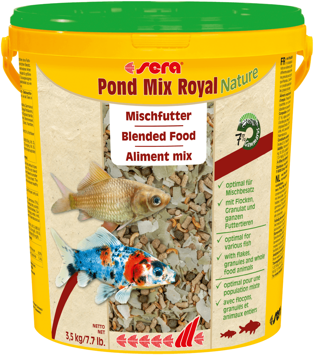Estanque pond mix royal nature 21 l - 3,5 kg
