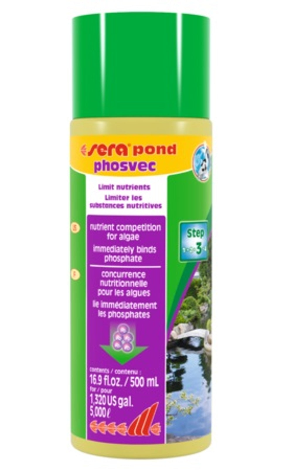 Pond phosvec 500ml Imagen principal del producto