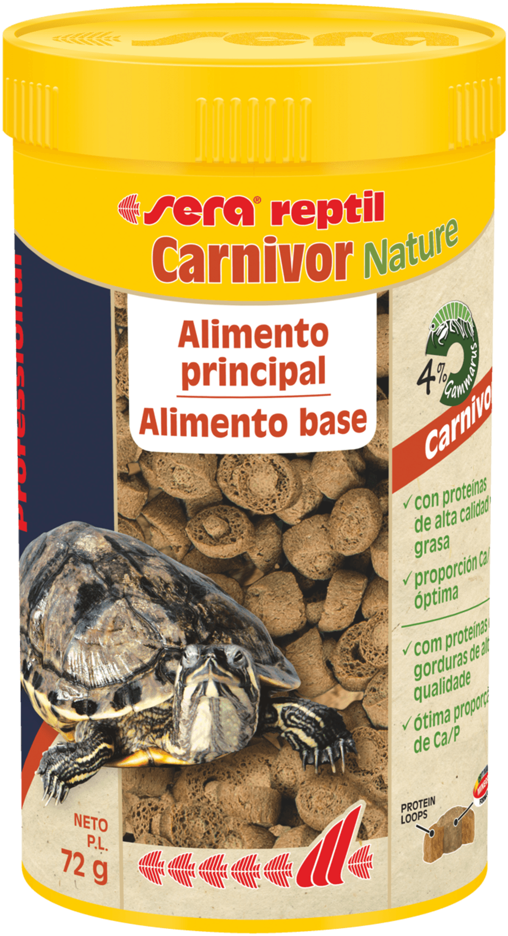 Rèptil professional carnivor nature 1000 ml - 310 g