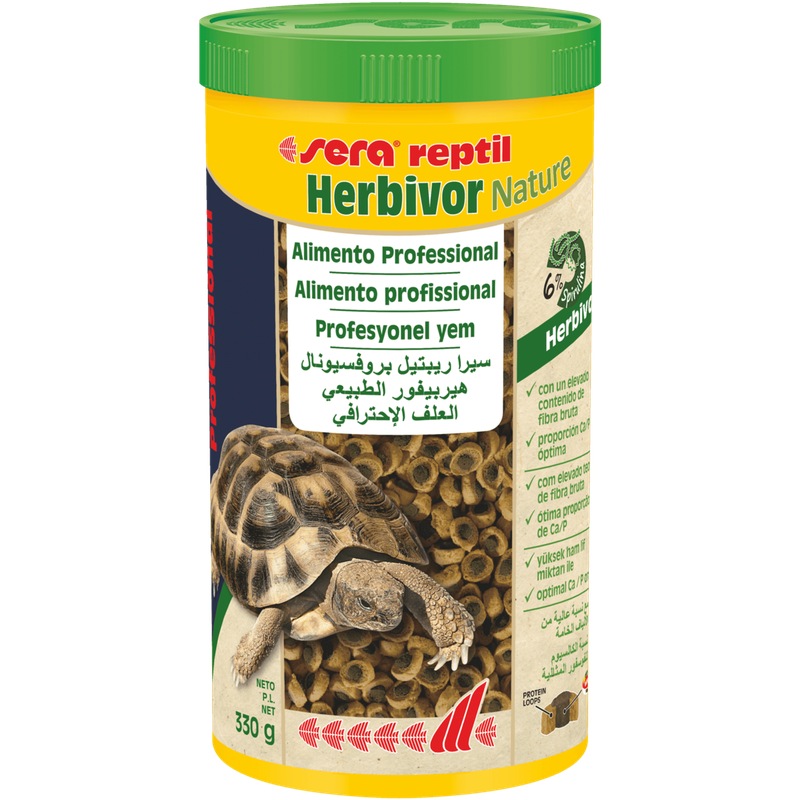 Reptil professional herbivor nature 1000ml - 330g