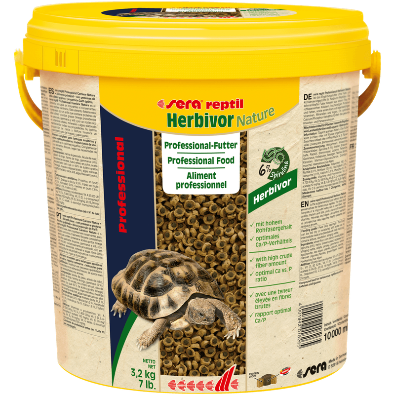 Reptil professional herbivor nature 10L - 3,2kg