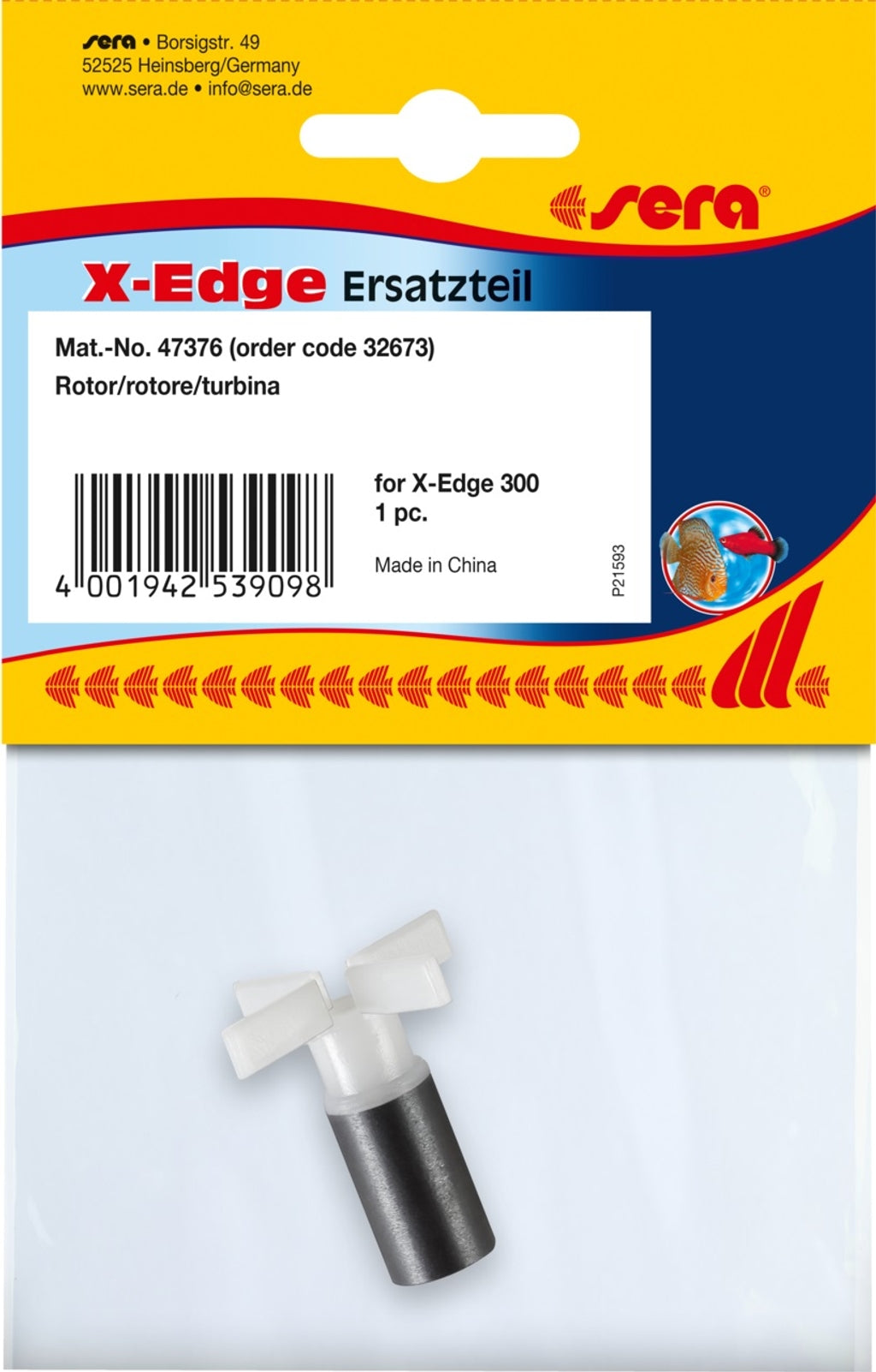 Sera Rotor para X-Edge 300 Imagen secundaria del producto