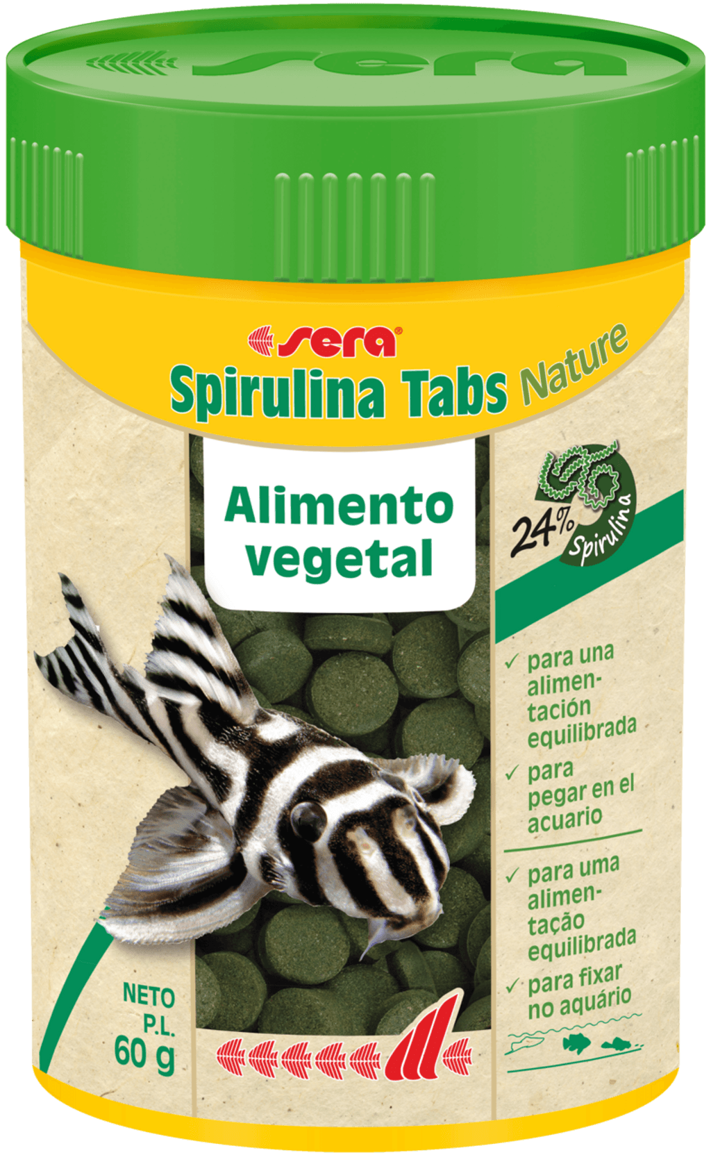 Spirulina tabs nature 100 ml - 60 g