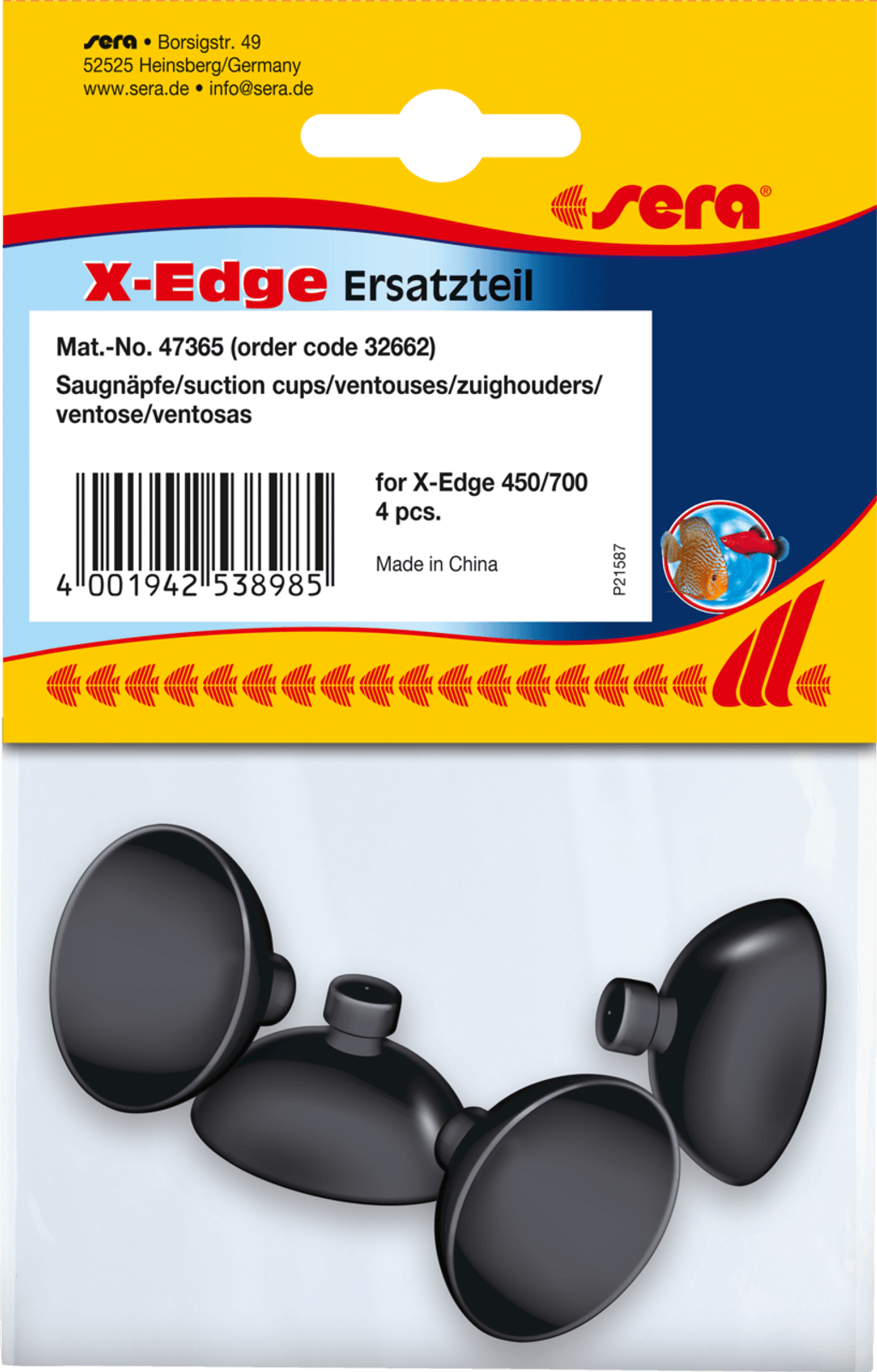ventosas  X-EDGE 450-700