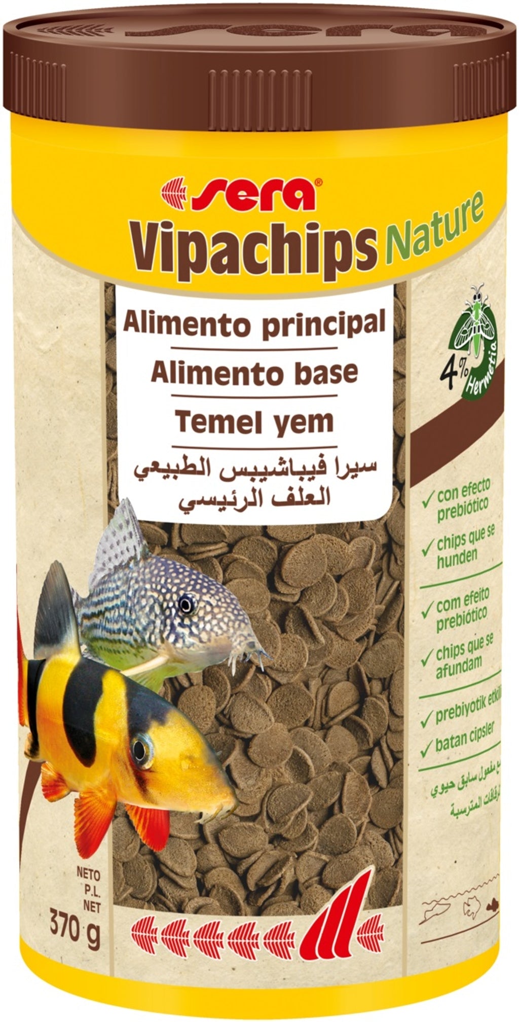 Vipachips nature 1000ml - 370gr