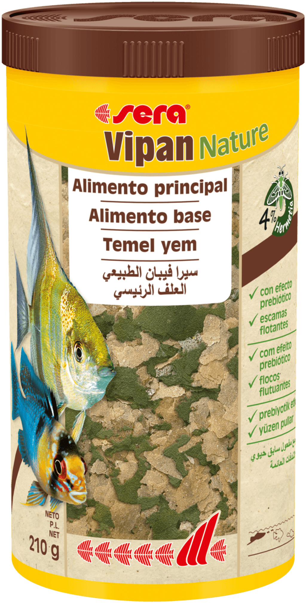 Vipan nature flakes 1000ml - 210gr