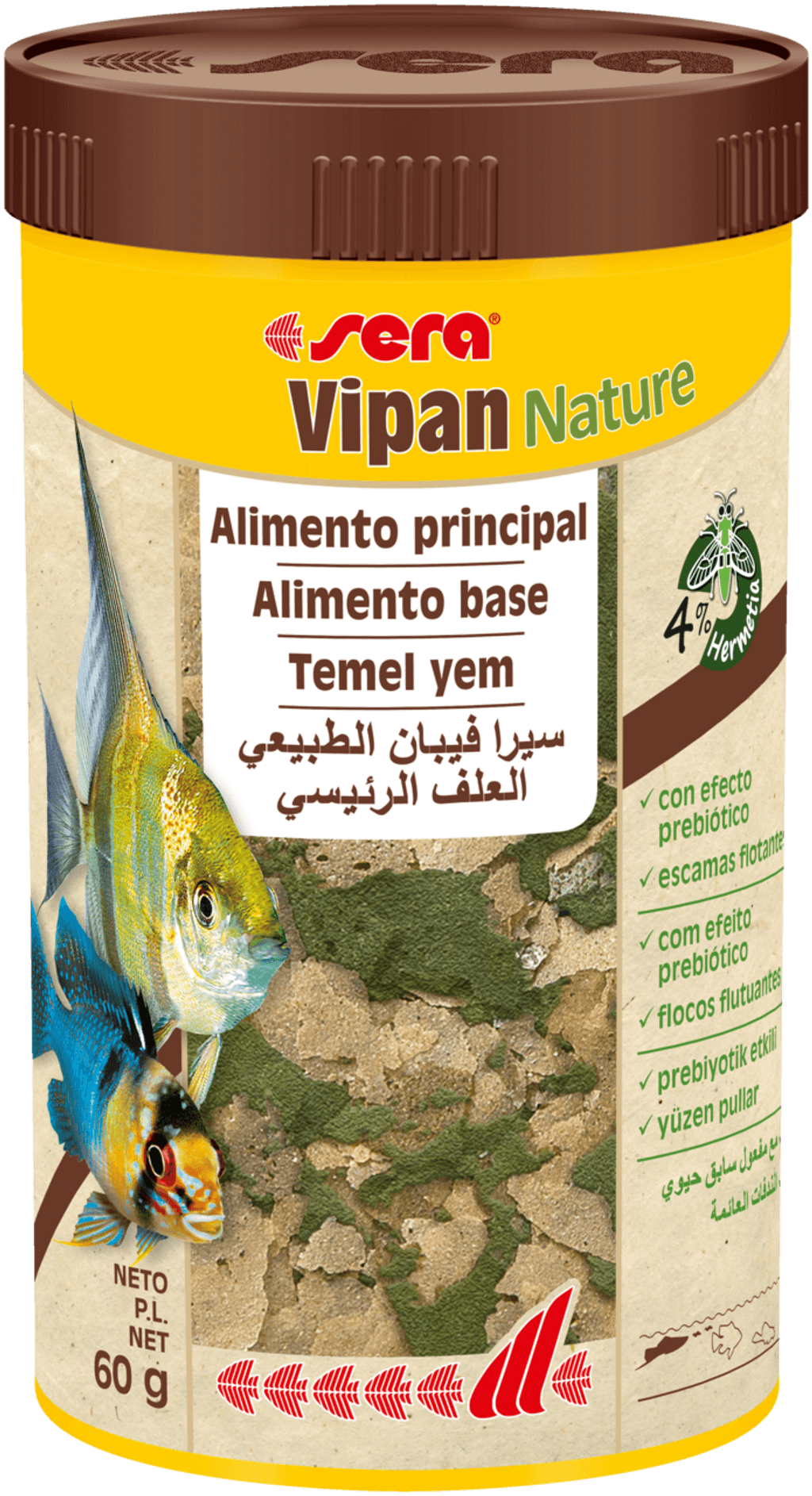 Vipan nature flakes 250ml - 60gr
