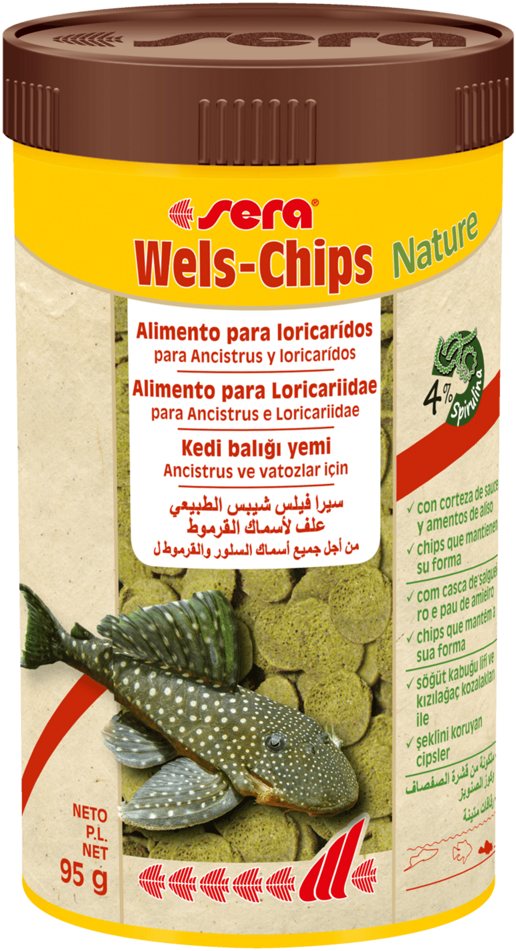 Welsh-chips nature 250 ml - 95 g