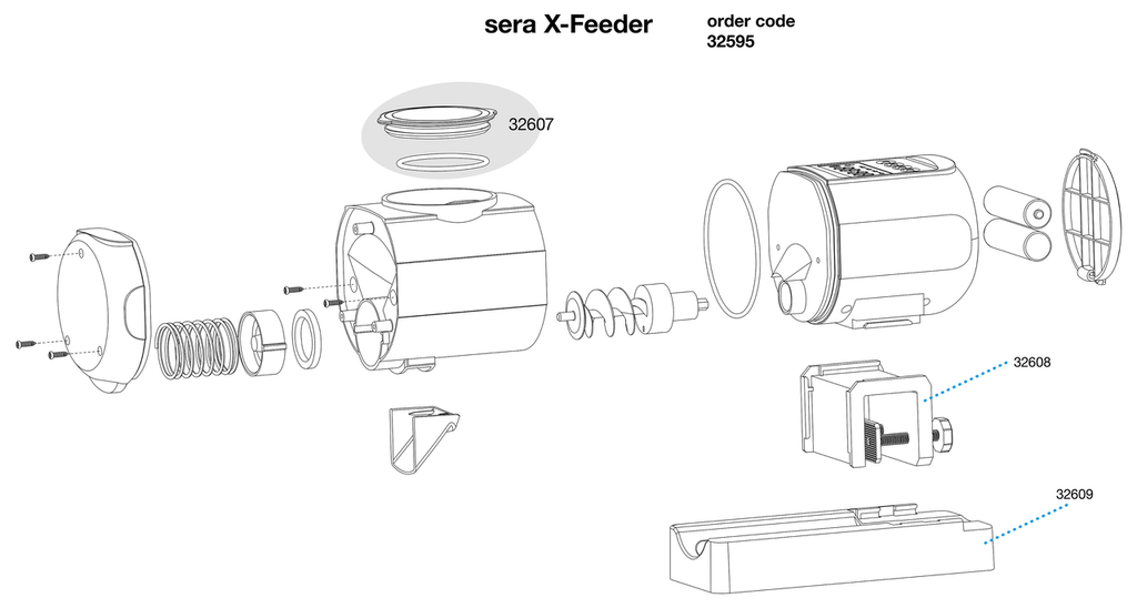 X-feeder menjadora automátic
