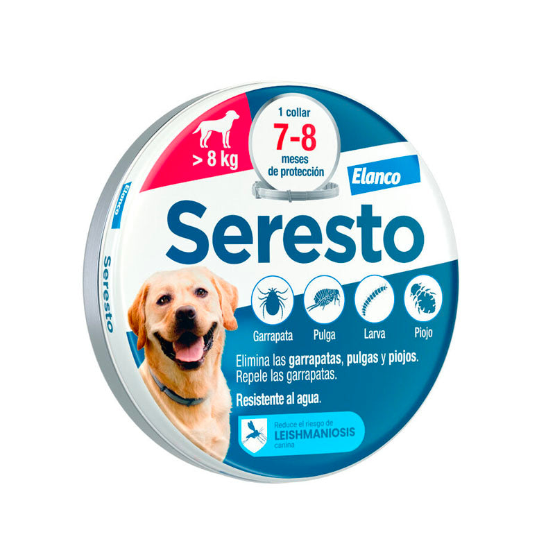 Elanco Seresto Collar Antiparasitari per a gossos grans +8Kg