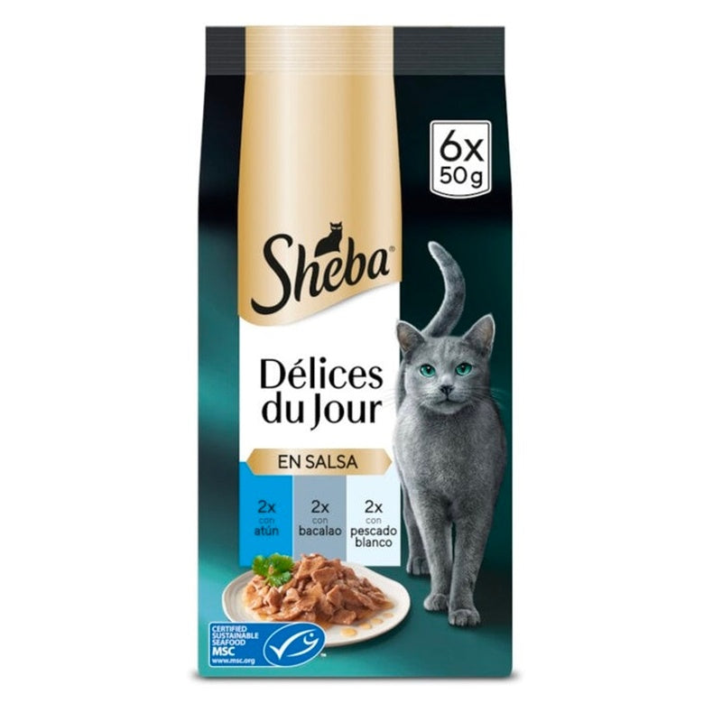 Delices du jour peix 6x50 g Imatge principal del producte