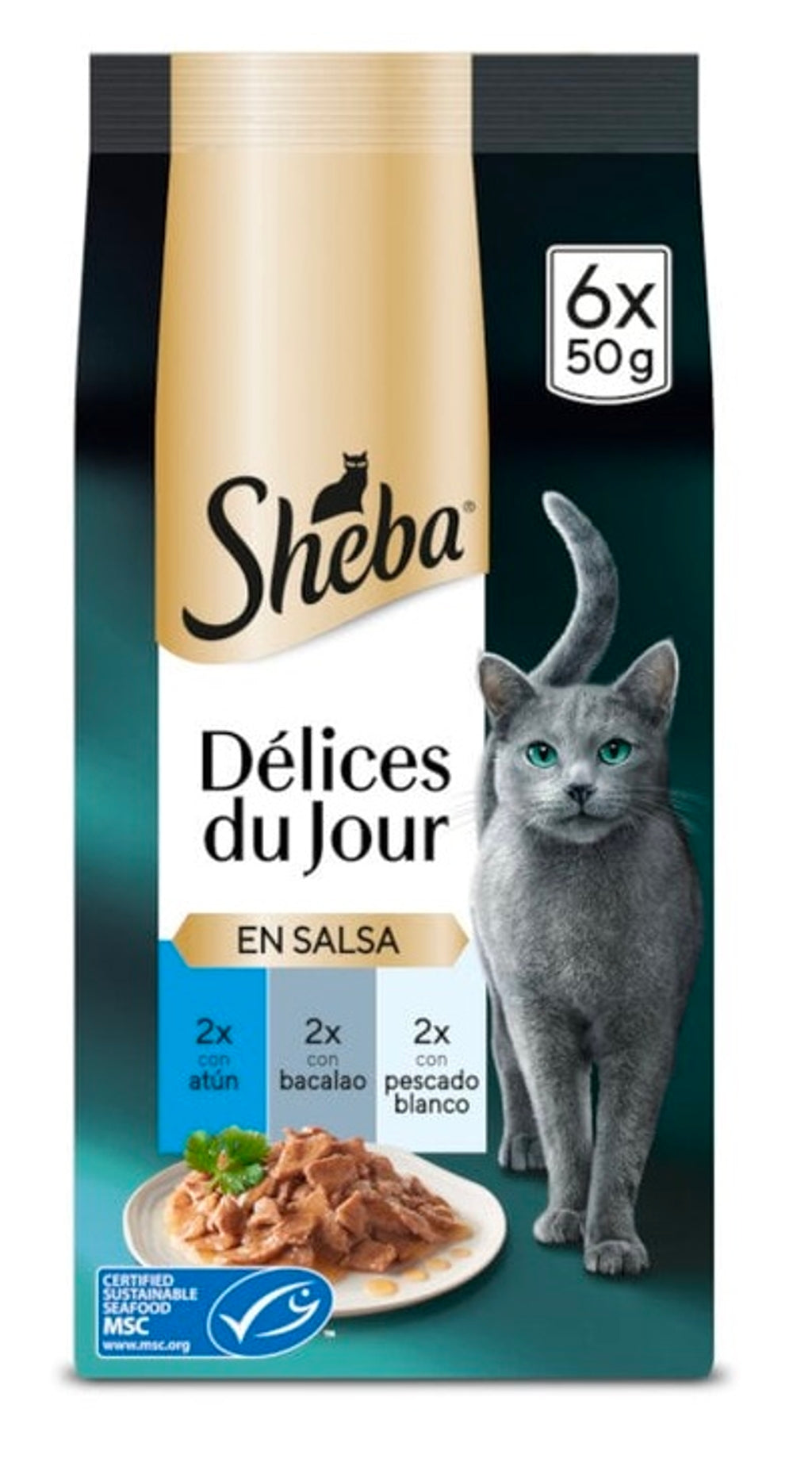 Delices du jour pescado 6x50gr
