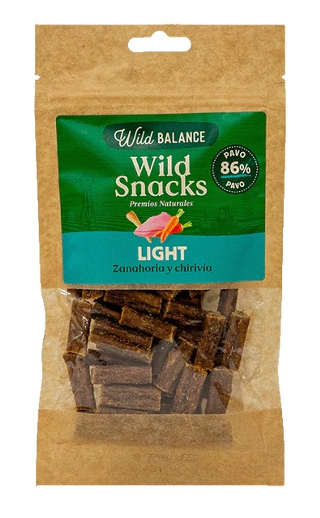 snack light zanahoria y chirivía 75gr Imagen principal del producto
