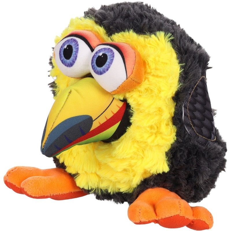 Snapzy tucan negro 23x23x20cm con sonido