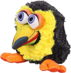 Snapzy tucan negro 23x23x20cm con sonido