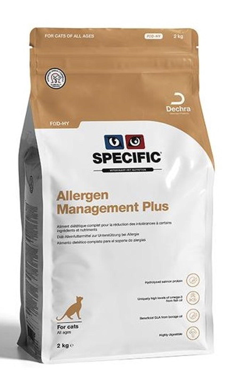 Specific Allergen Management Plus Fod-Hy gat Imatge secundària del producte