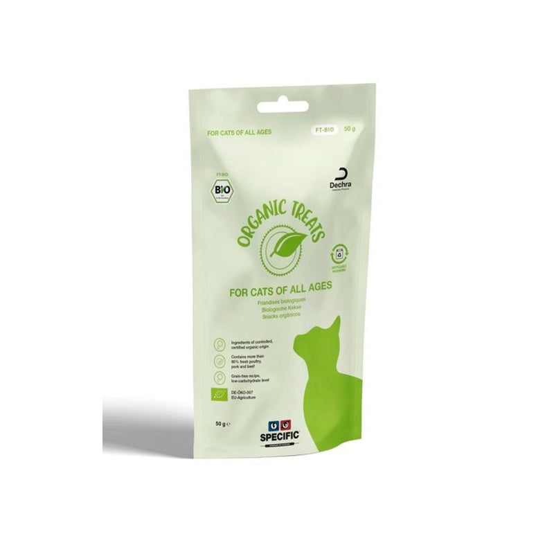 Organic Treats gato 50gr Imagen principal del producto